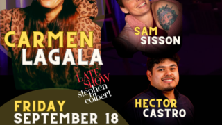 Live Comedy with Carmen Lagala (The Late Show with Colbert)