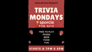 Monday Night Trivia at Highline RxR