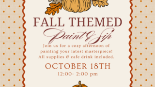 Fall Themed Paint and Sip @ Daydrift Books & Cafe