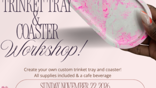 Trinket Tray and Coaster Workshop @ Daydrift Books & Cafe