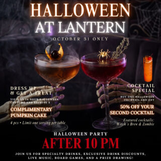 Halloween at Lantern Restaurant & Bar