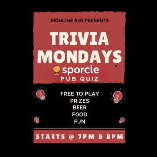 Monday Night Trivia at Highline RxR