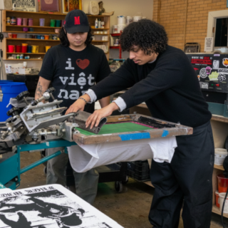 Artist-Led Analog Night: Screen Printing & Patching with Aaron Tran