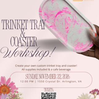 Trinket Tray and Coaster Workshop @ Daydrift Books & Cafe