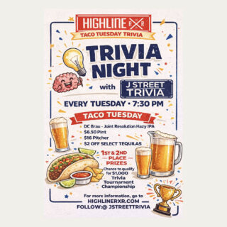 Tuesday Night Trivia at Highline RxR