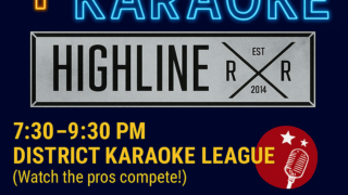 Friday Night Karaoke at Highline RxR