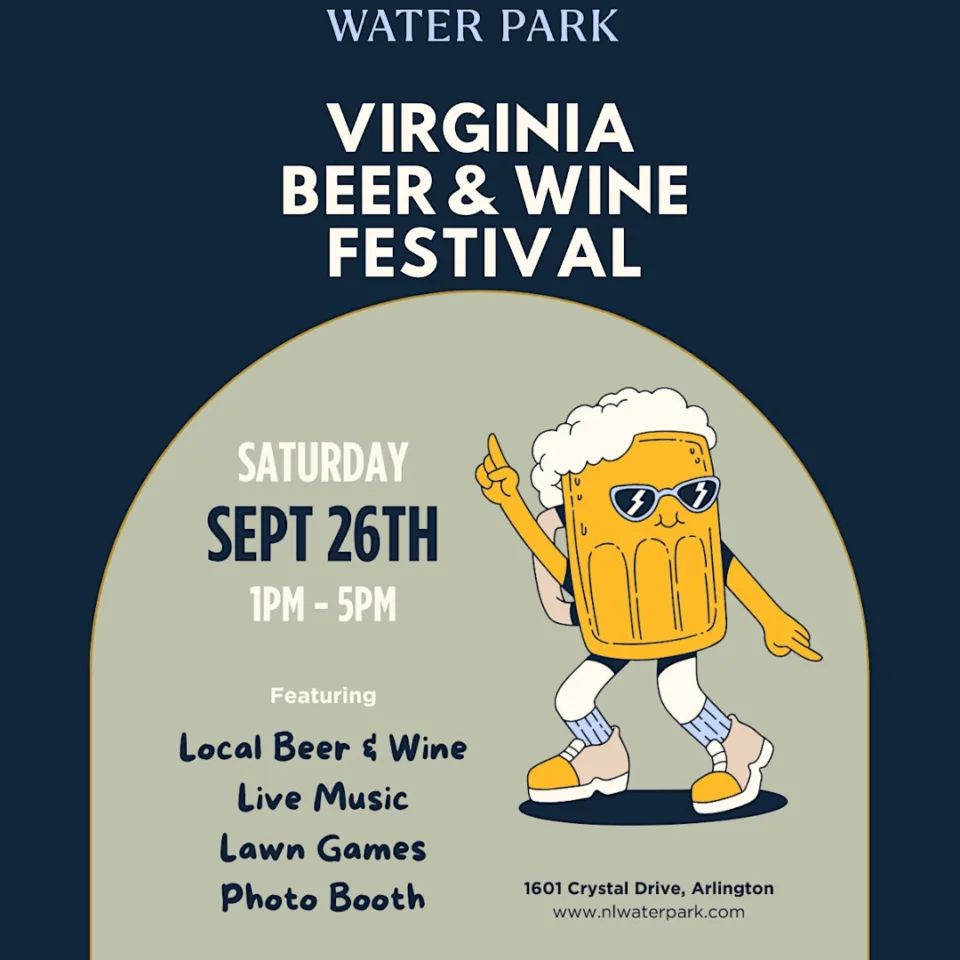 3rd Annual Beer + Wine Festival at the Water Park at National Landing