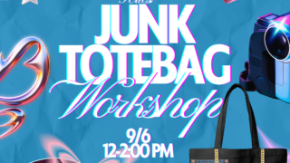 Junk Totebag Workshop @ Daydrift Books & Cafe