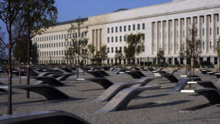080904-N-5319A-008
WASHINGTON (Sept. 4, 2008) The Pentagon Memorial honoring the 184 people killed at the Pentagon and on American Airlines flight 77, which was flown into the building during the Sept. 11, 2001 terrorist attacks, will be dedicated at a ceremony on Thursday, Sept. 11 2008. The Pentagon Memorial will be the first official monument to the victims of the terrorist attacks seven years ago. U.S. Navy Photo by Mass Communication Specialist 1st Class  Brien Aho (Released)