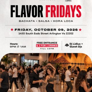 Flavor Fridays: Arlington Latin Dance Social